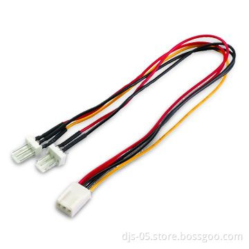 Y Cable 3-pin Housing 1F x 2M, RoHS Compliant Material, High Performance